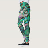Mooi Schilderachtige Paua Abalone Legging (Links)