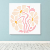 Mooi schilderij op canvas (Insitu (Houten vloer))