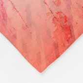 mooi schilderij van adelaars op een abstracte acht fleece deken (Hoek)