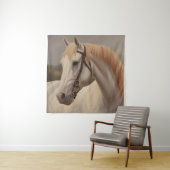 Mooi schilderij van paarden wandkleed (In situ)