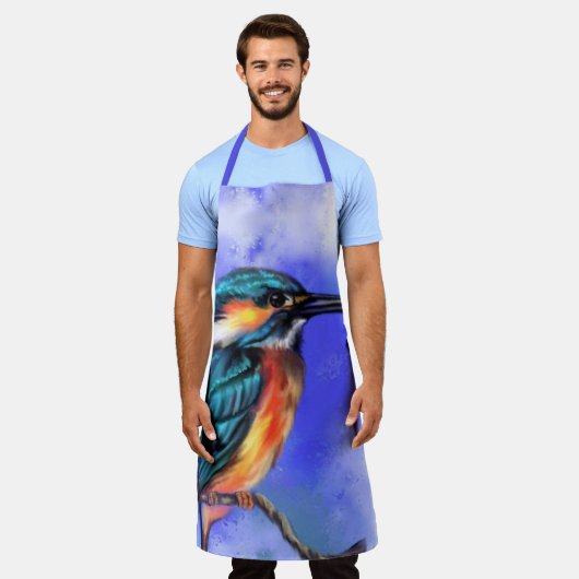 Mooi Schort Kingfisher Bird (Gedragen)