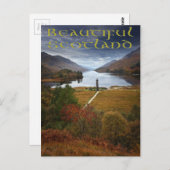 Mooi Schotland Briefkaart (Voorkant / Achterkant)