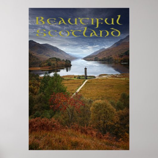 Mooi Schotland, Glenfinnan Monument Poster (Voorkant)