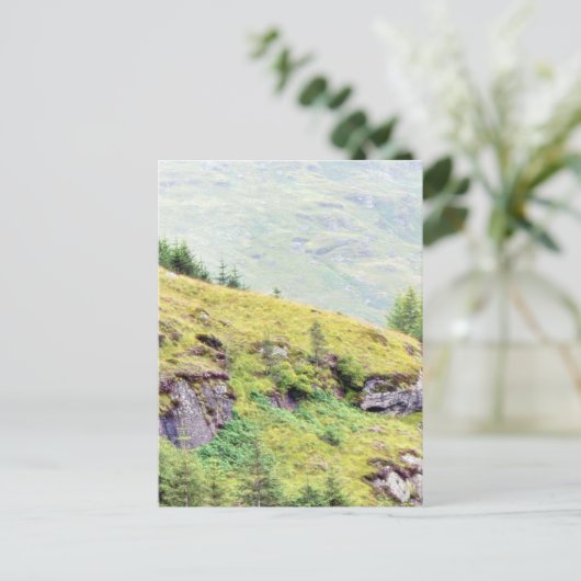 Mooi Schots platteland Briefkaart (Staand voorkant)