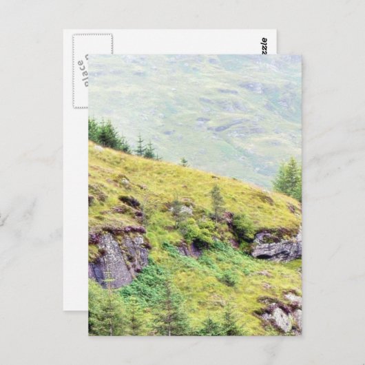 Mooi Schots platteland Briefkaart (Voorkant / Achterkant)