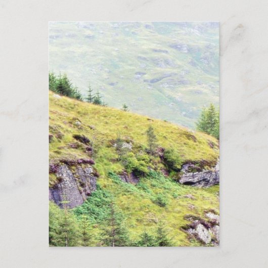 Mooi Schots platteland Briefkaart (Voorkant)