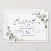 Mooi script groen lijst vrijgezellenfeest kaart (Voorkant)