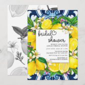 Mooi script hart | Citroen | VRIJGEZELLENFEEST Kaart (Voorkant / Achterkant)