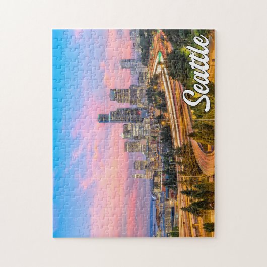 Mooi Seattle, Washington Legpuzzel (Verticaal)