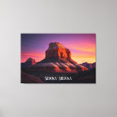 Mooi Sedona Arizona Red Rocks landschap Art C Canvas Afdruk (Voorkant)
