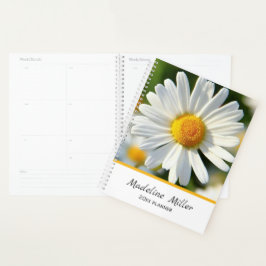 Mooi Shasta Daisy | Gepersonaliseerde Floral Planner