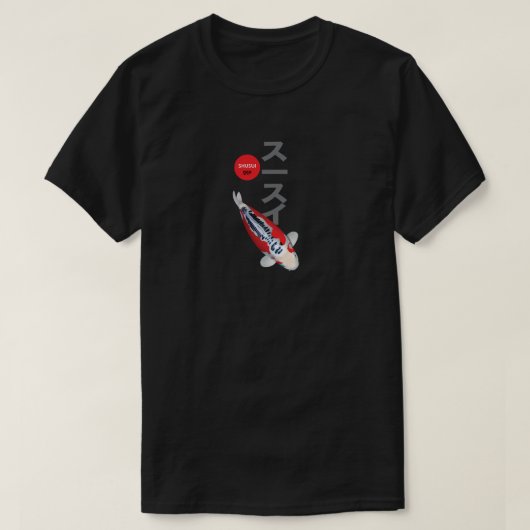 Mooi Shusui Koi Fish T-shirt – Elegant (Design voorkant)