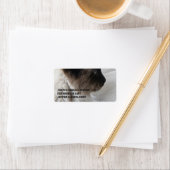 Mooi Siamees Kat Etiket (Insitu)