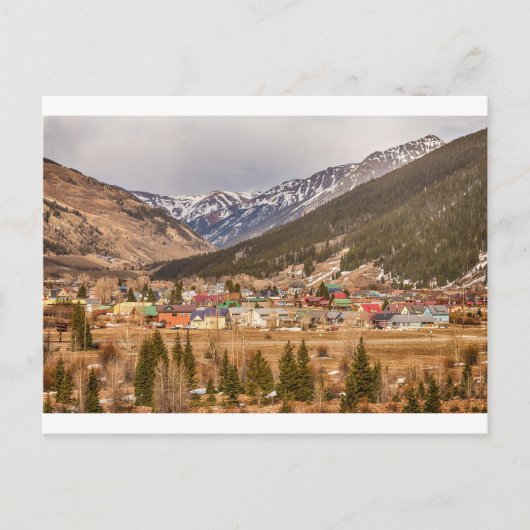 Mooi Silverton Colorado Briefkaart (Voorkant)