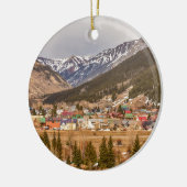 Mooi Silverton Colorado Keramisch Ornament (Links)
