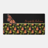 Mooi Sinaasappels vlinderpatroon met naam Bureaumat (Voorkant)