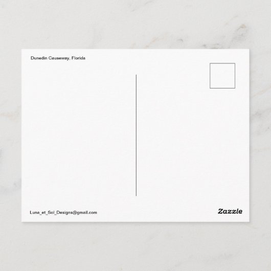 Mooi Skies Briefkaart (Achterkant)