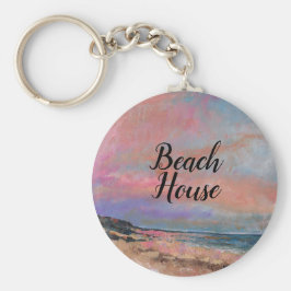 Mooi Sleutelhanger voor de kunst van het strand