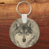 Mooi Sleutelhanger voor Timber Wolf (Voorkant)