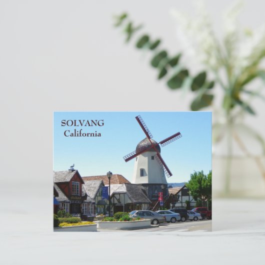 Mooi Solvang-Briefkaart! Briefkaart (Staand voorkant)
