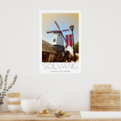 Mooi Solvang-Poster! Poster (Keuken)