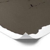 Mooi soort nerdy meisje poster (Hoek)