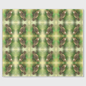 Mooi Sparrow inpakpapier (Vlak)