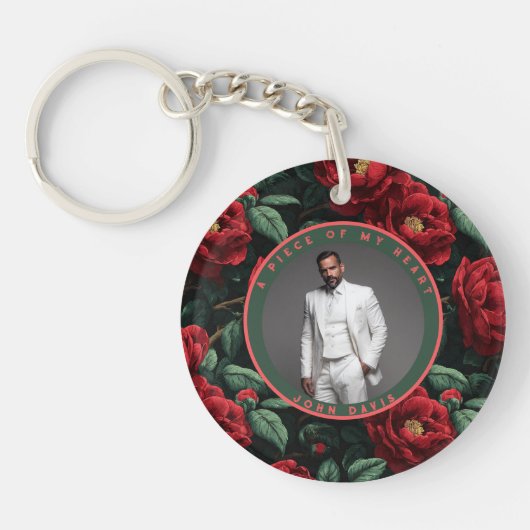 Mooi speciaal herinneringsgeschenk Bloemisterij Ga Sleutelhanger (Voorkant)