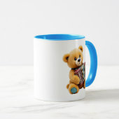 Mooi spelletje van de accordeon. mok (Voorkant rechts)