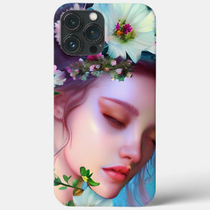 Mooi sprookjesachtige bloemen in haar fantasie kun Case-Mate iPhone case