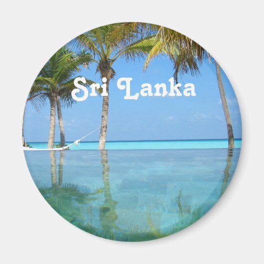 Mooi Sri Lanka Magneet (Voorkant)