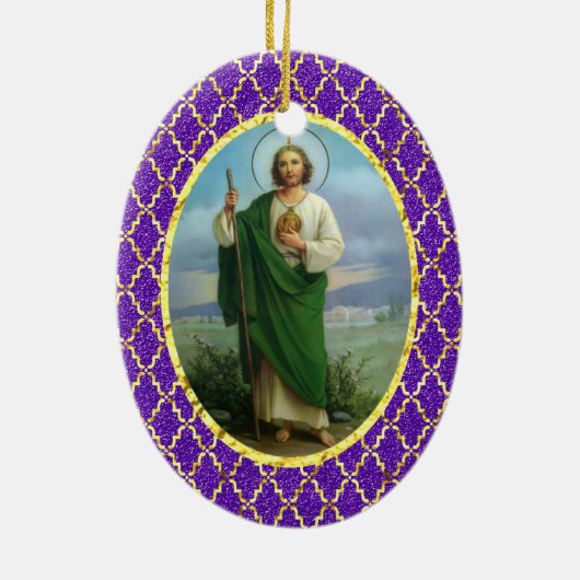 Mooi St. Jude Ornament (Achterkant)