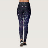 Mooi sterrenstelsel, sterren leggings (Achterkant)