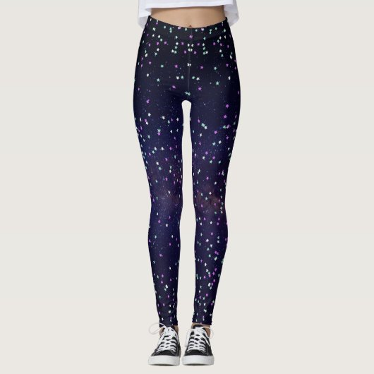 Mooi sterrenstelsel, sterren leggings (Voorkant)