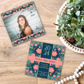 Mooi Stijlvol  Bloemig Modern Afstuderen Op Maat G Kaart