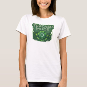 Mooi & Stijlvol Groen LAAT-ONDERWIJS-STAND UIT T-shirt