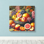 Mooi Stilleven Fruits Schilderen Canvas Arts (Insitu (Houten vloer))