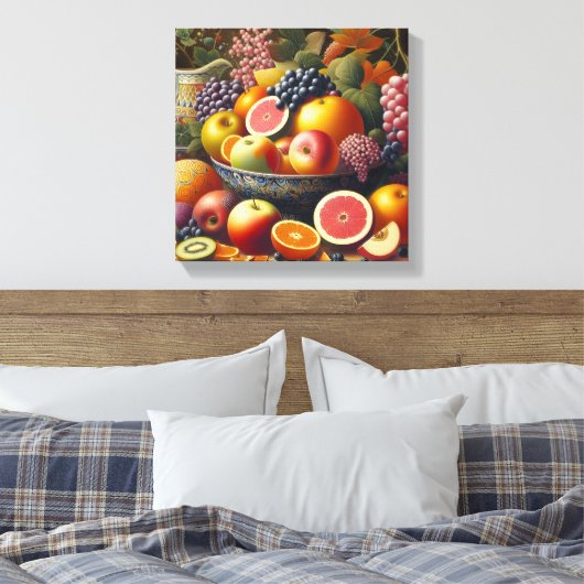 Mooi Stilleven Fruits Schilderen Canvas Arts (Insitu (Slaapkamer))