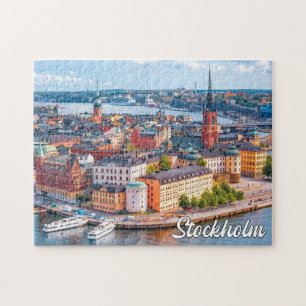 Mooi Stockholm, Zweden Legpuzzel