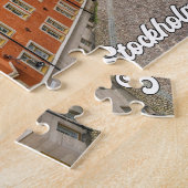 Mooi Stockholm, Zweden Legpuzzel (Zijkant)