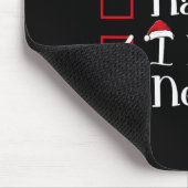 Mooi stout ik heb geen spijt van Schattigee kerst Muismat (Hoek)