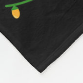 Mooi stout onvoldoende bewijs kerstmis fleece deken (Hoek)