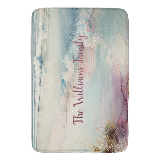 Mooi strand badmat (Voorkant Verticaal)