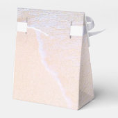 Mooi strand / bestemming bruiloft gepersonaliseerd bedankdoosjes (Achterkant)