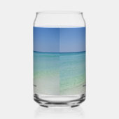 Mooi strand Business Oceaan Blikvorm Glas (Links)