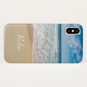 Mooi strand Case-Mate iPhone case (Achterkant (horizontaal))