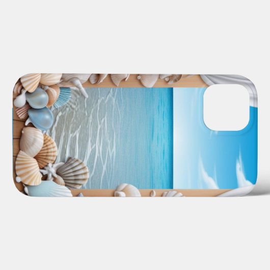 Mooi strand Case-Mate iPhone case (Achterkant (horizontaal))