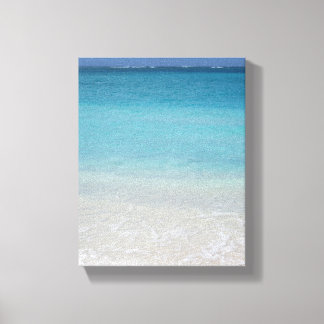 Mooi strand | Foto van Turks- en Caicoseilanden Canvas Afdruk