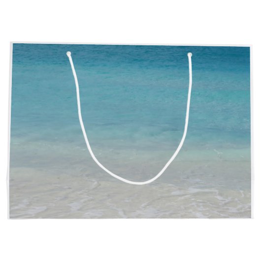 Mooi strand | Foto van Turks- en Caicoseilanden Groot Cadeauzakje (Achterkant)