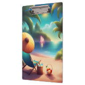 mooi strand klembord (Links)
